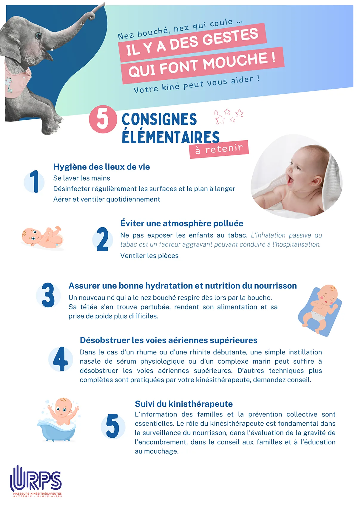 campagne de mouchage des enfants CPTS Est-Lyonnais